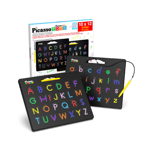 Double-Sided Alphabet Magnetic Drawing Board