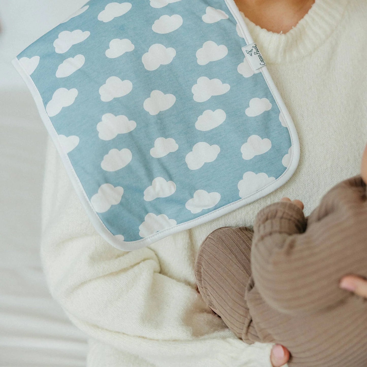 Copper Pearl Single Burp Cloth - Farmstead