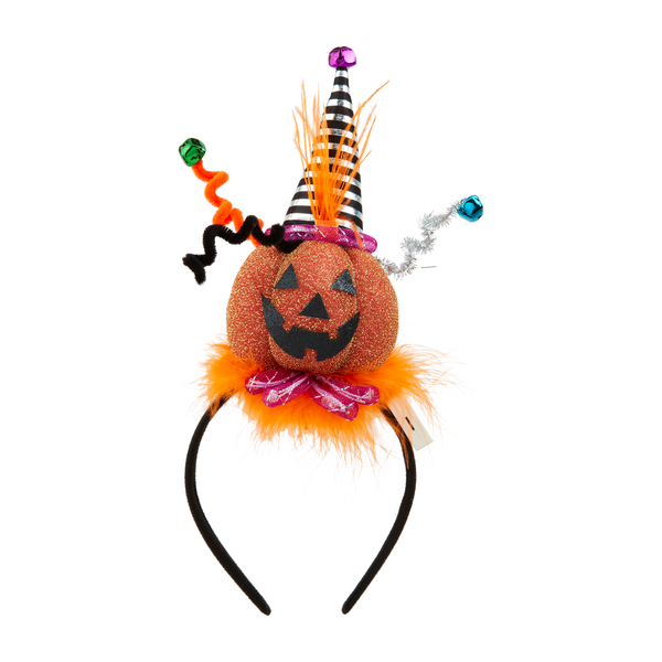 Halloween Pumpkin Light-Up Headband