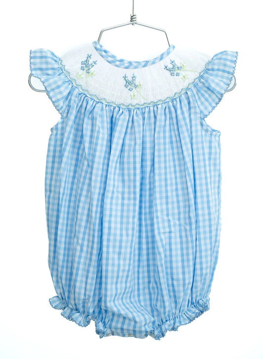 Bluebonnets Spring | Smocked Birdie Bubble