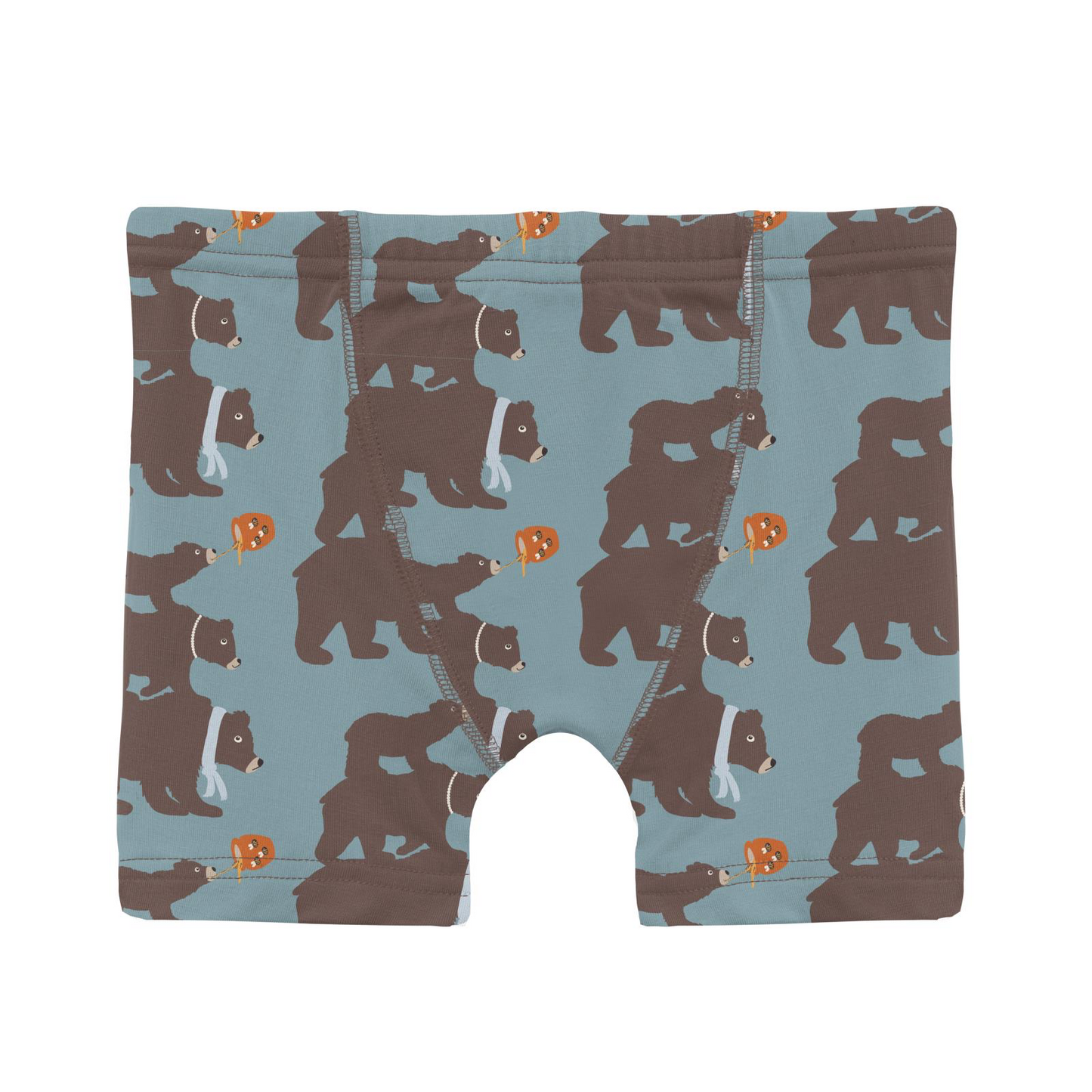 Stormy Sea Three Naughty Bears Boy's Boxer Brief