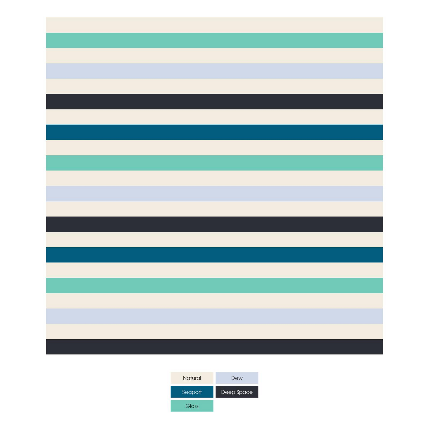 Little Boy Blue Stripe Swaddling Blanket