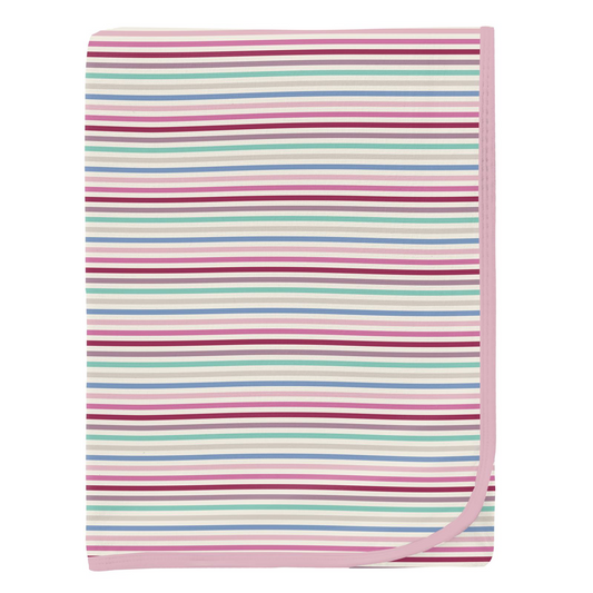 Make Believe Stripe Swaddling Blanket