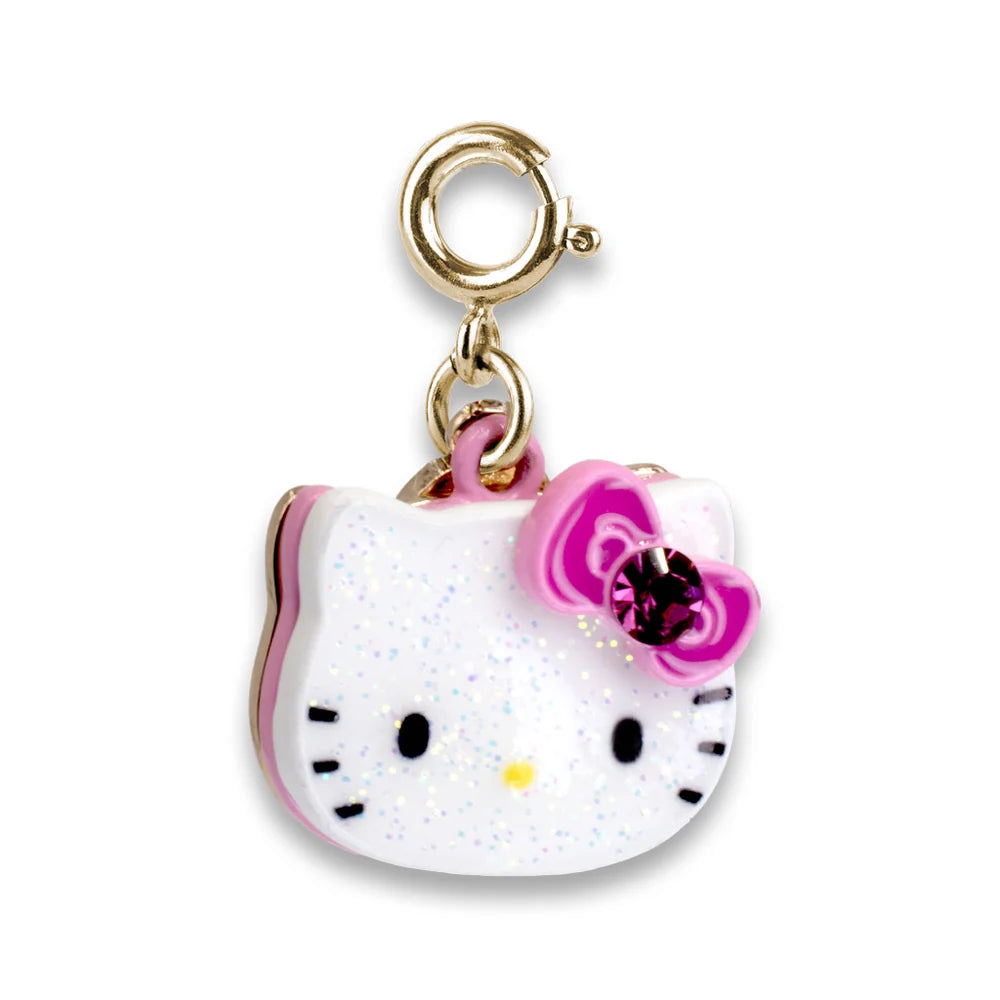 Glitter Hello Kitty | Gold Charm