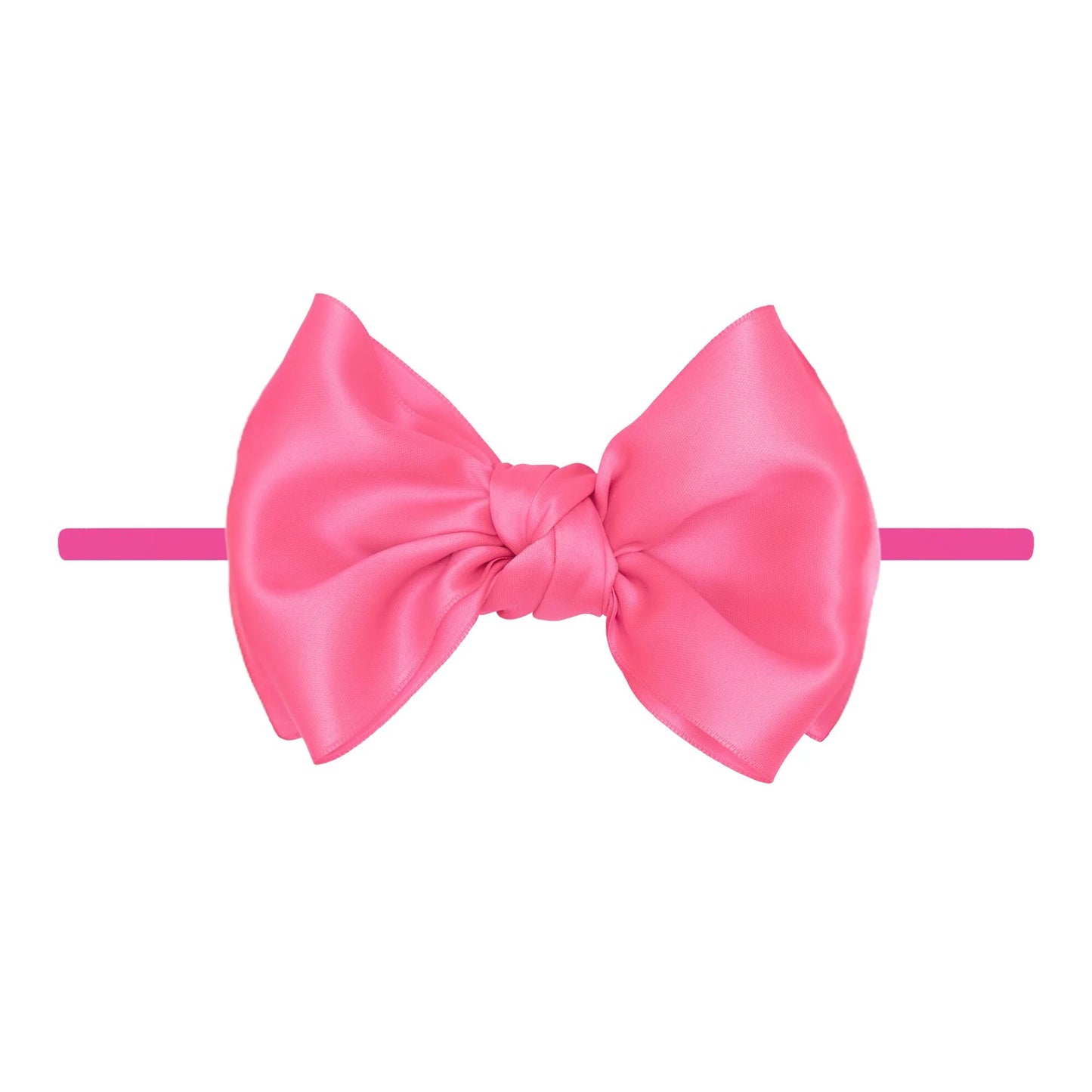 Satin FAB® Skinny | nylon headband with satin bow