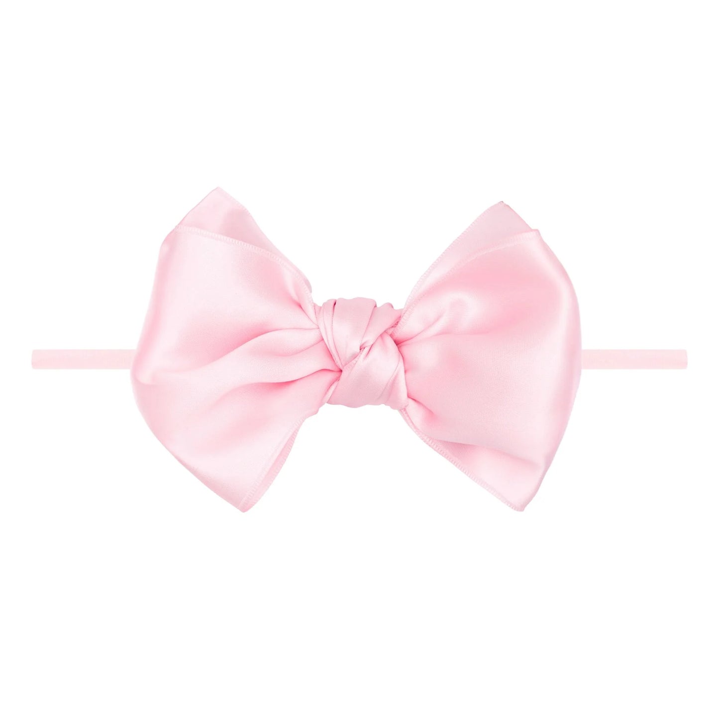Satin FAB® Skinny | nylon headband with satin bow