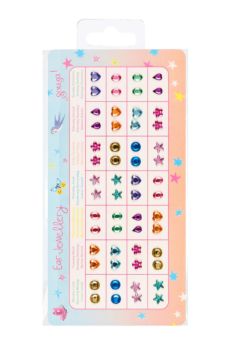 Multicolor Ear Stickers