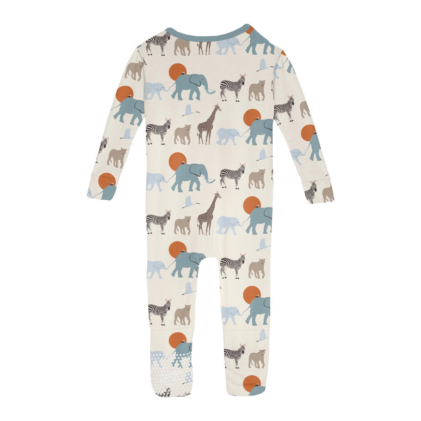 Natural Just So Animals Convertible Sleeper with Zipper