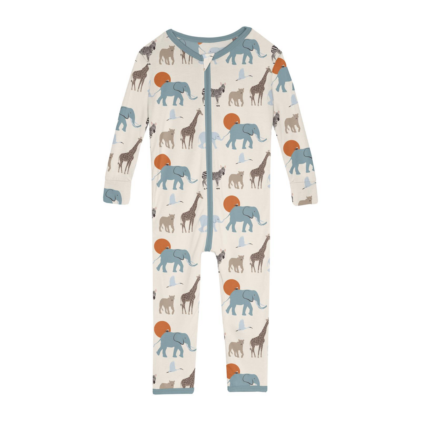 Natural Just So Animals Convertible Sleeper with Zipper