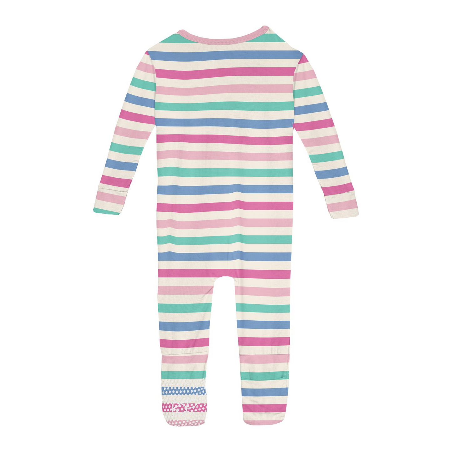 Skip To My Lou Stripe Convertible Sleeper with Zipper