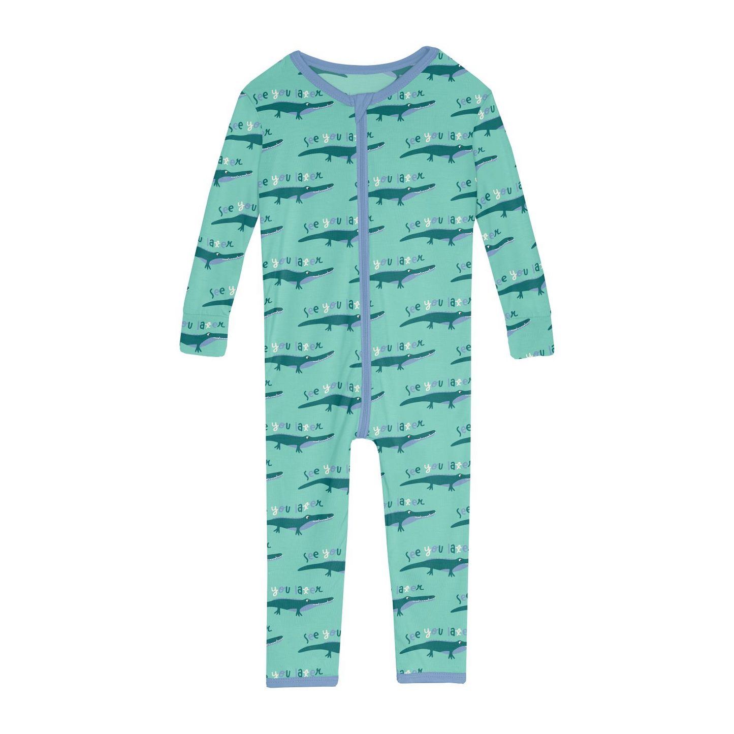Glass Later Alligator Convertible Sleeper with Zipper