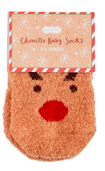 Chenille Baby Socks