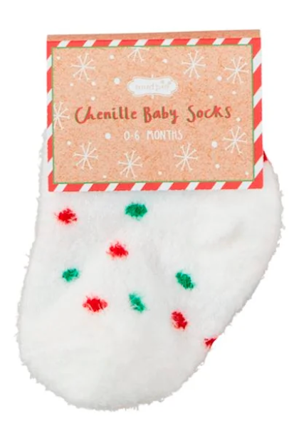 Chenille Baby Socks