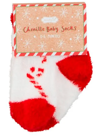 Chenille Baby Socks