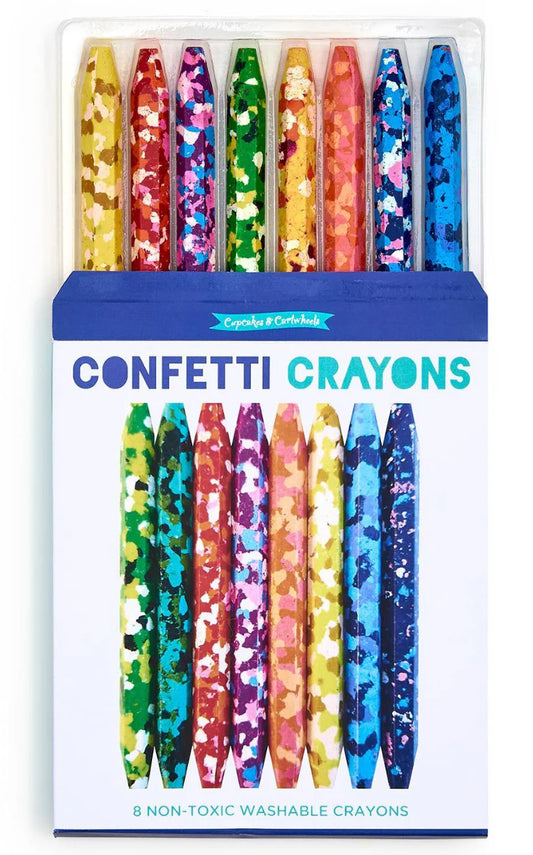 Confetti Crayons