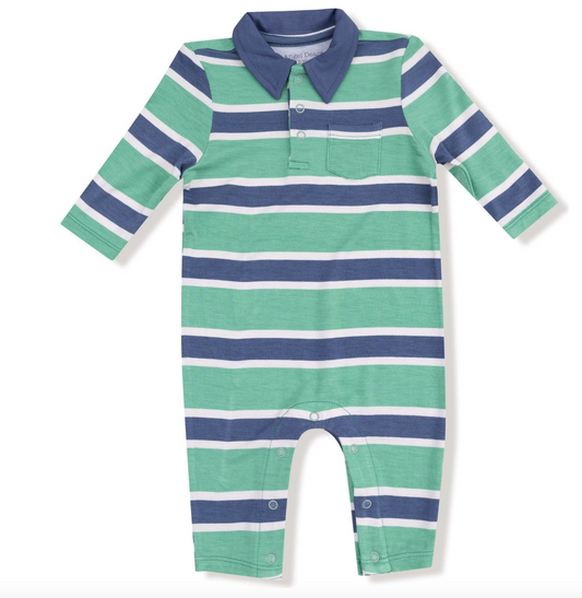 Rugby Stripe Romper