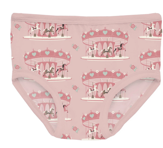Girl's Underwear - Baby Rose Fair Carousel