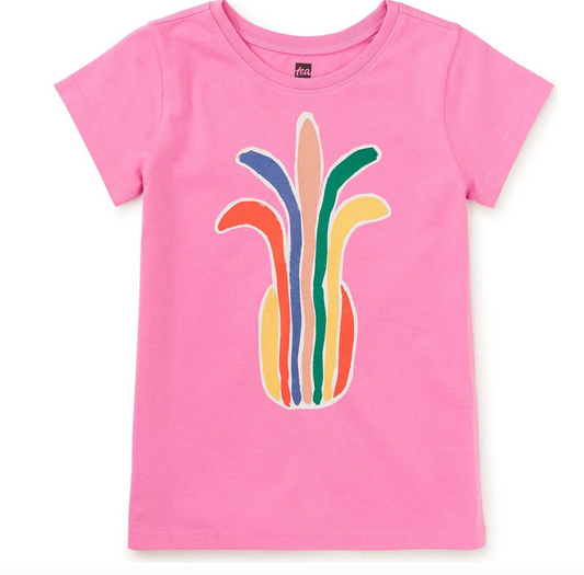 Rainbow Pineapple Graphic Tee