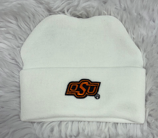 Knit Cap | White | OSU