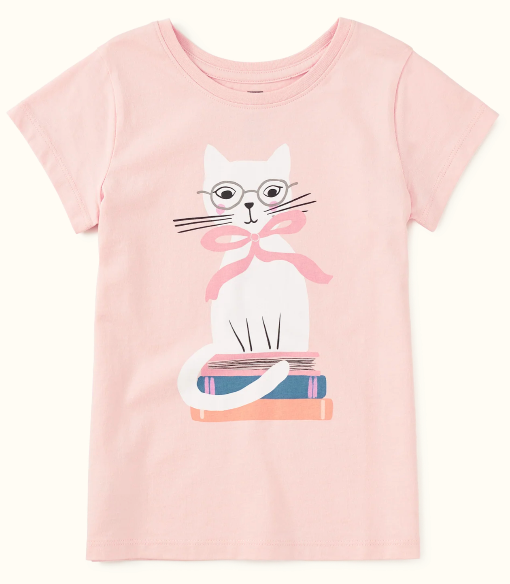 Book Cat | Graphic Tee