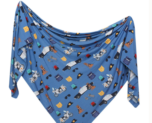 Police Officer | Bamboo Swaddle