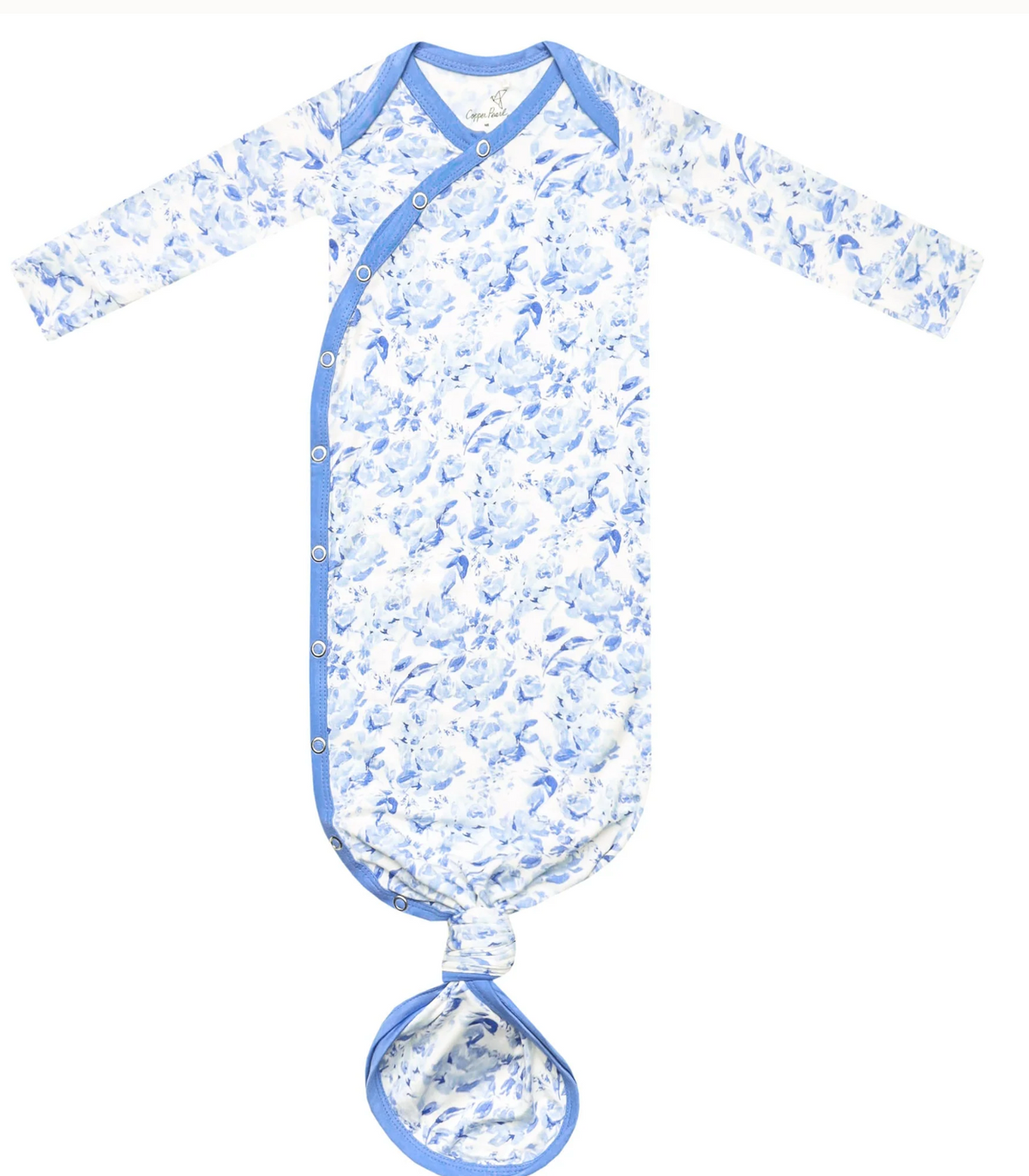 Cotton Pearl Knotted Gown | Priscilla