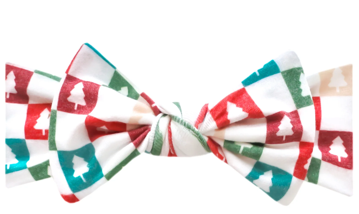 Copper Pearl Knot Headband Bow | Fraser