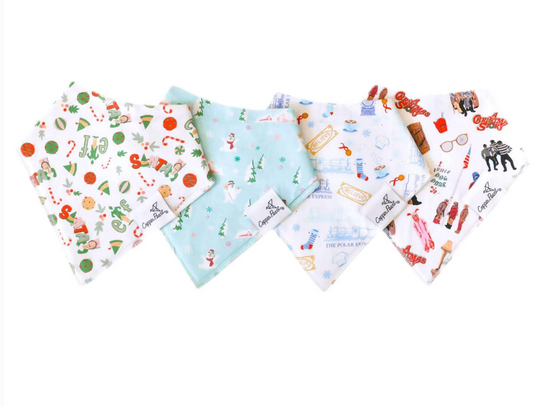 Single Bandana Bib | Christmas Classics
