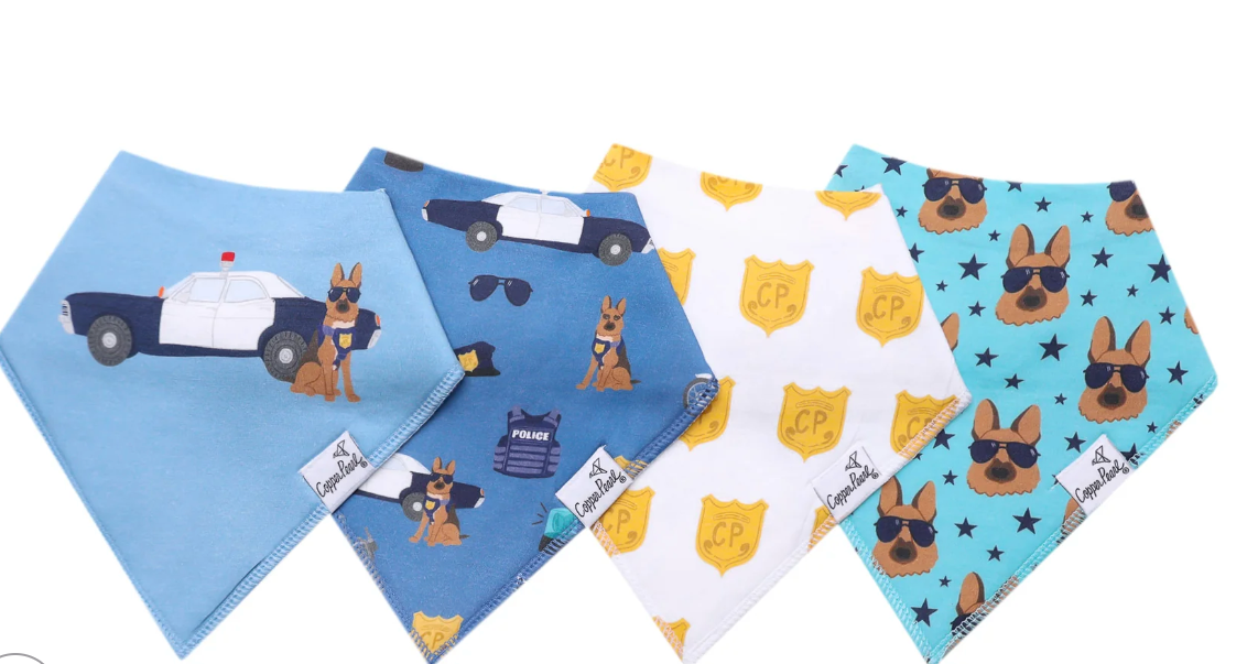 Single Bandana Bib | Policemen