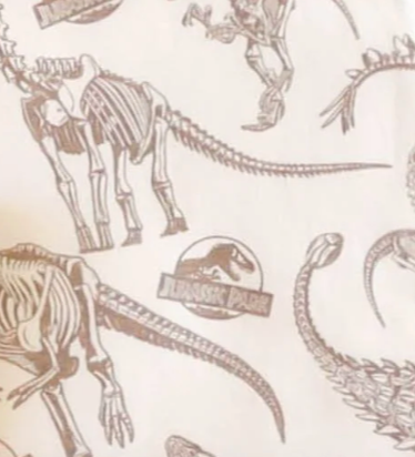 Single Burp Cloth | Jurassic Park