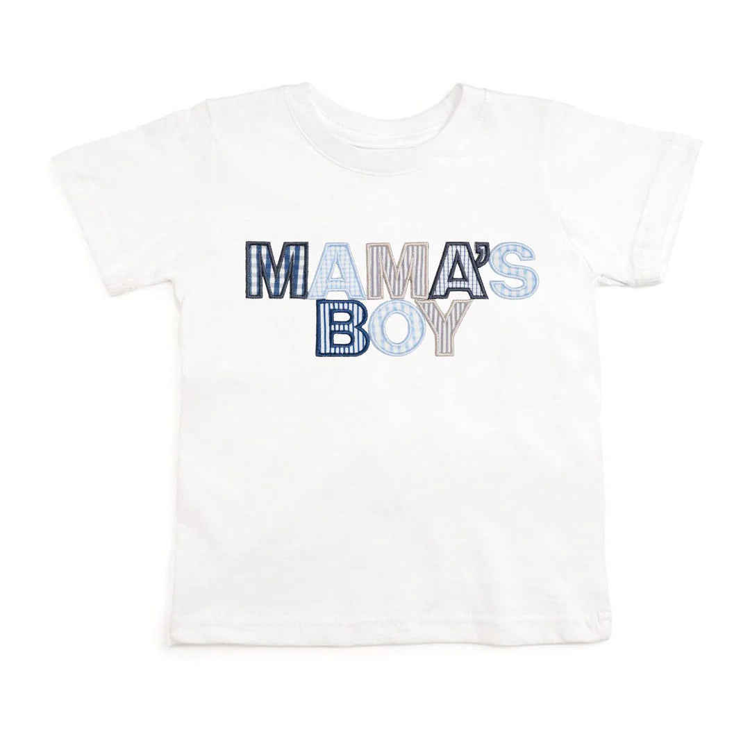 Mama's Boy | Patchwork T-Shirt