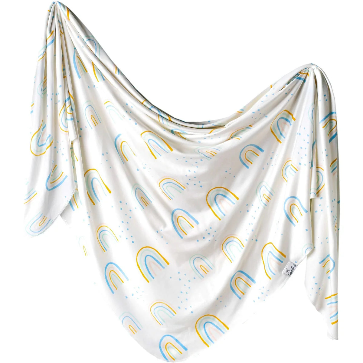 Copper Pearl Knit Swaddle Blanket - Skye