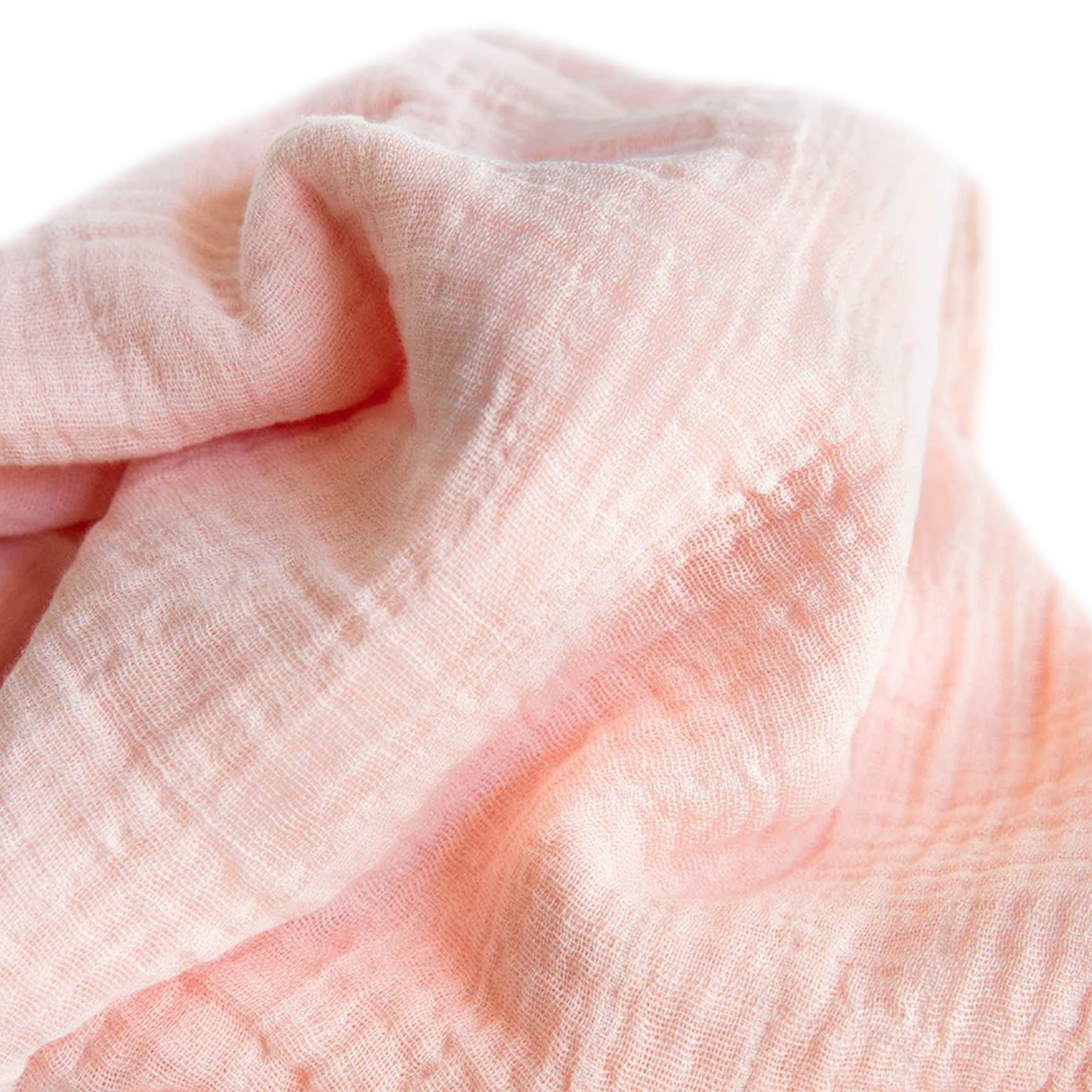 Rose Petal Cotton Muslin Swaddle Blanket