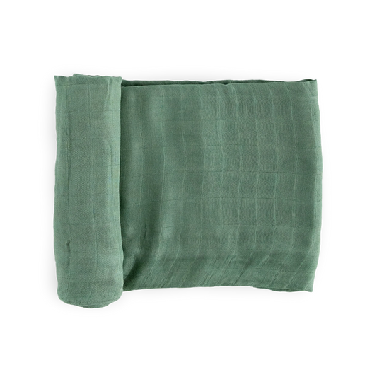 Sage Deluxe Muslin Swaddle Blanket