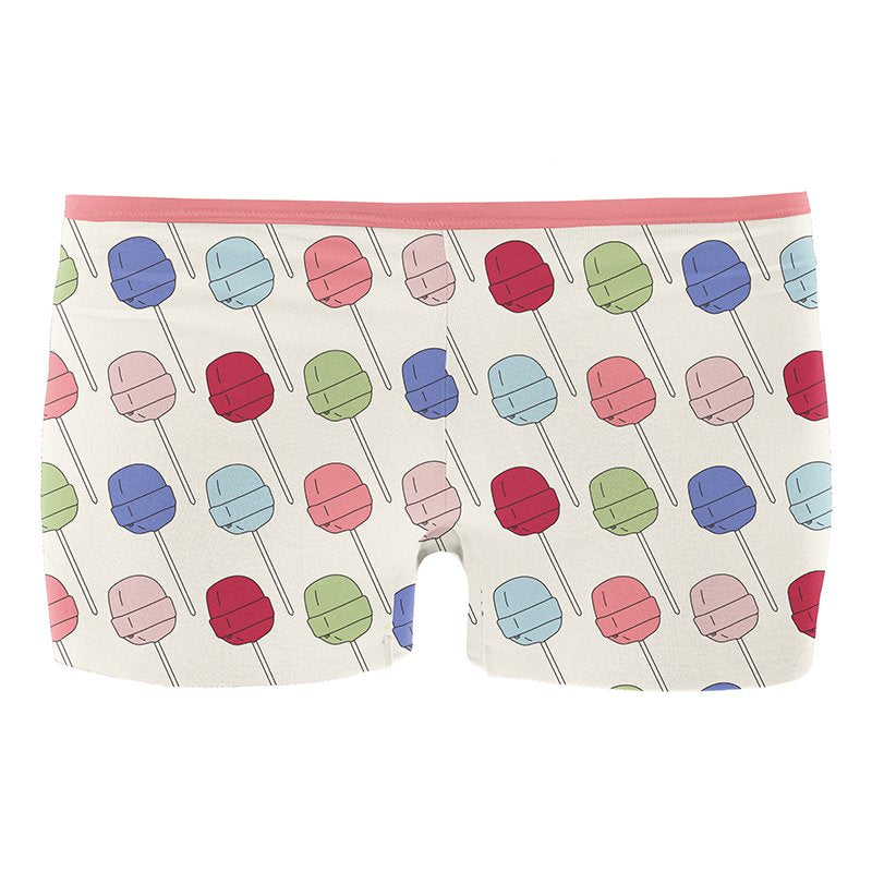 Lula's Lollipops Print Women's Boy Short Underwear