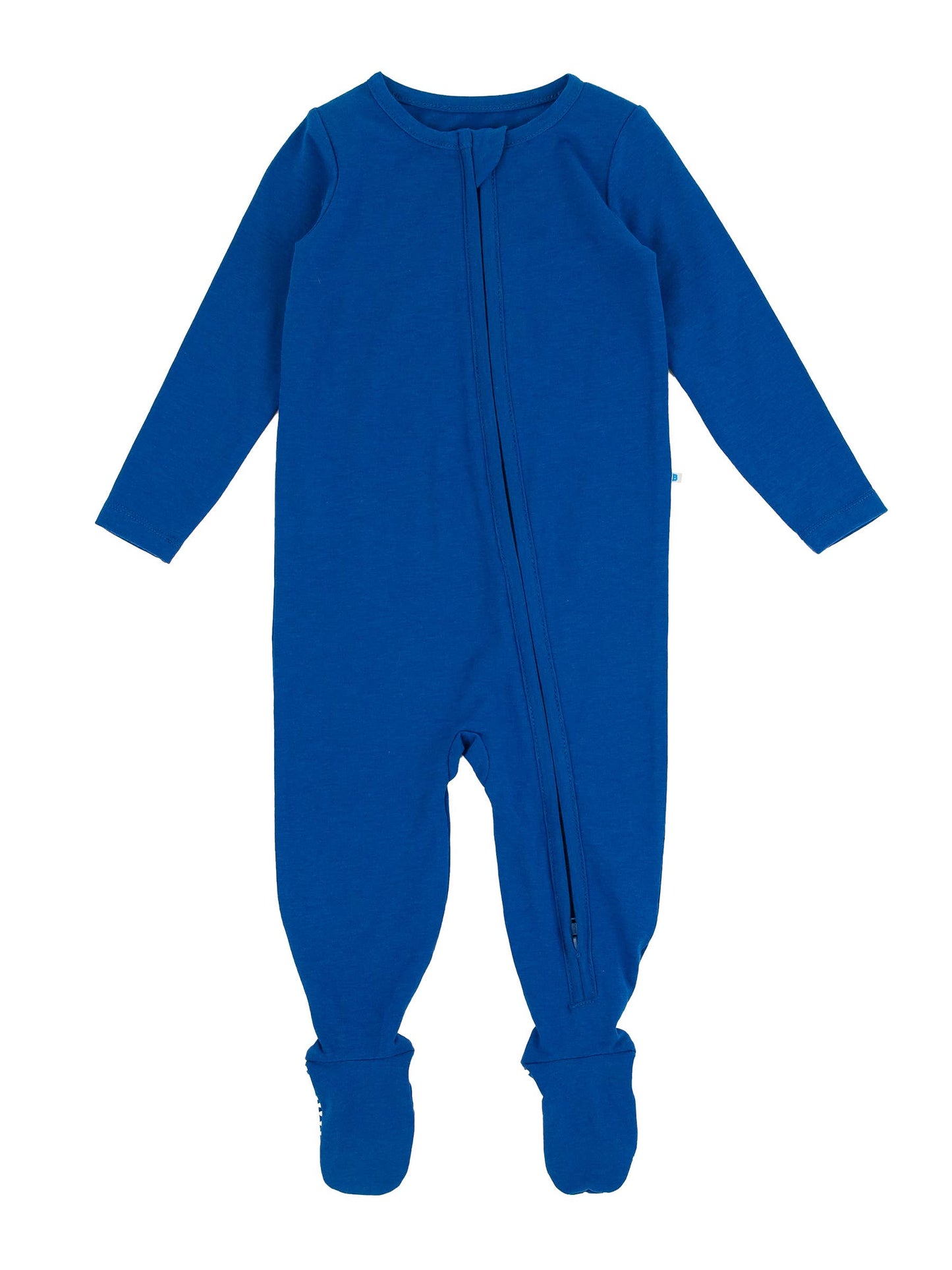 Baby Boys Starry Night Blue Modal Footed One Piece Pajama