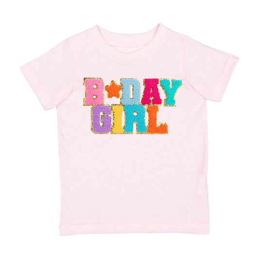 Birthday Girl | Patch Short Sleeve T-Shirt
