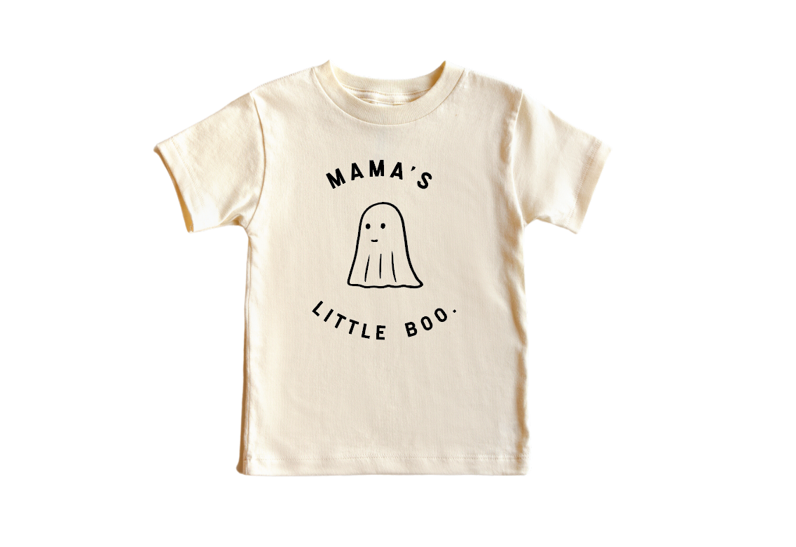 Mama's Little Boo - Kids Halloween Tee