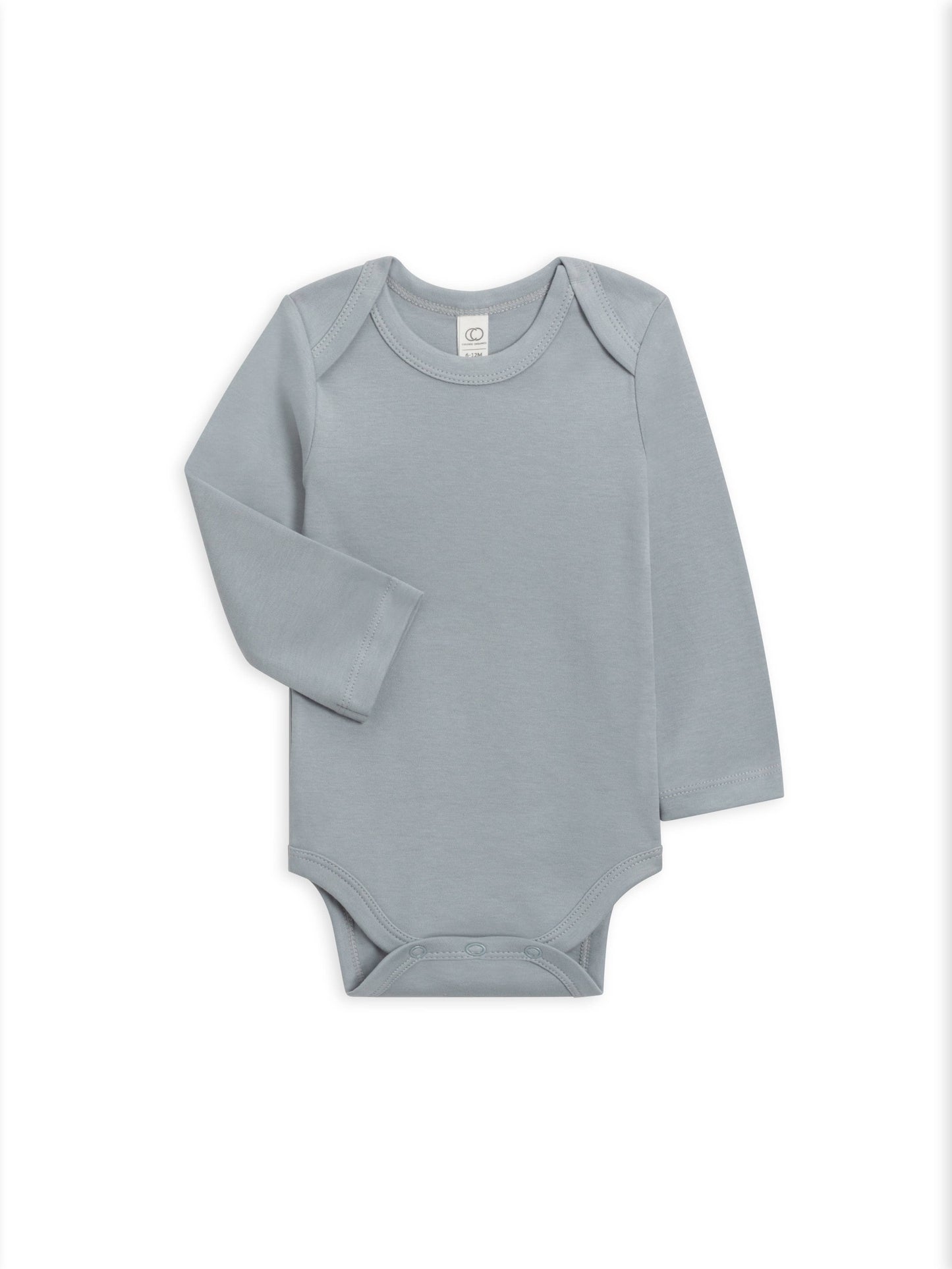 Organic Baby Long Sleeve Classic Bodysuit - Mist