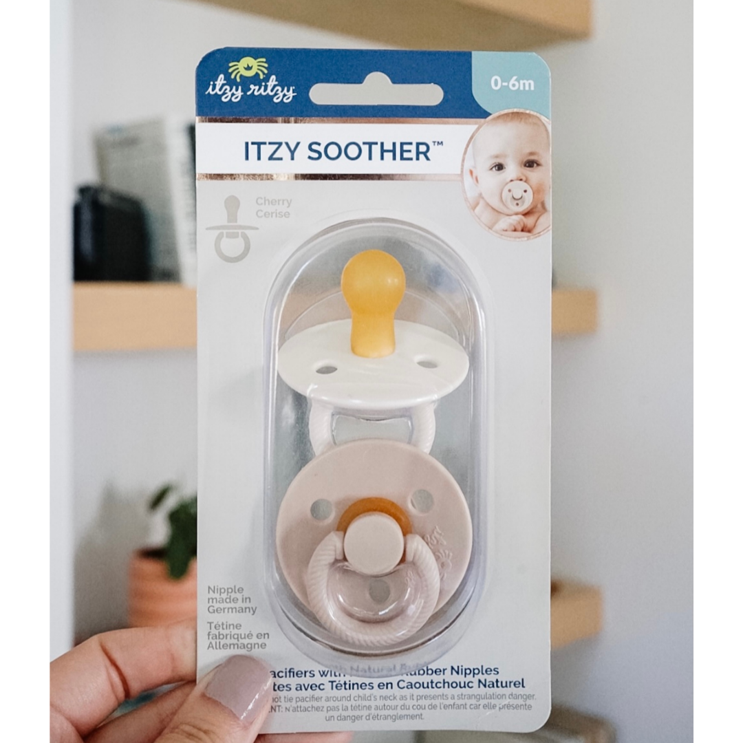 *NEW SIZE* Itzy Soother™ Natural Rubber Paci Sets