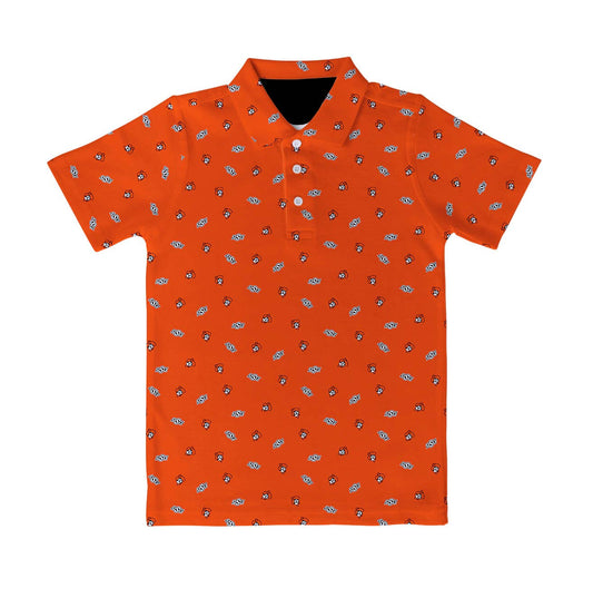Oklahoma State Cowboys Repeat Logo Short Sleeve Polo