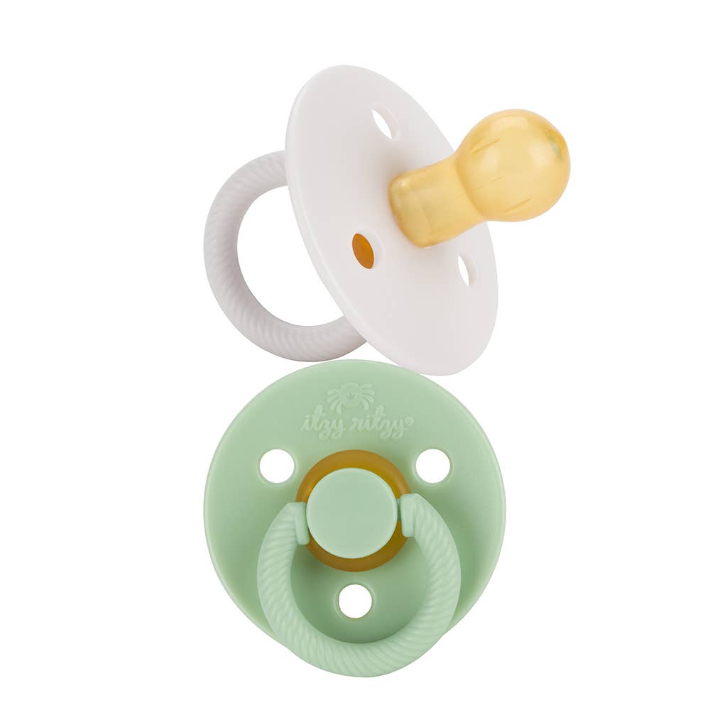 *NEW SIZE* Itzy Soother™ Natural Rubber Paci Sets