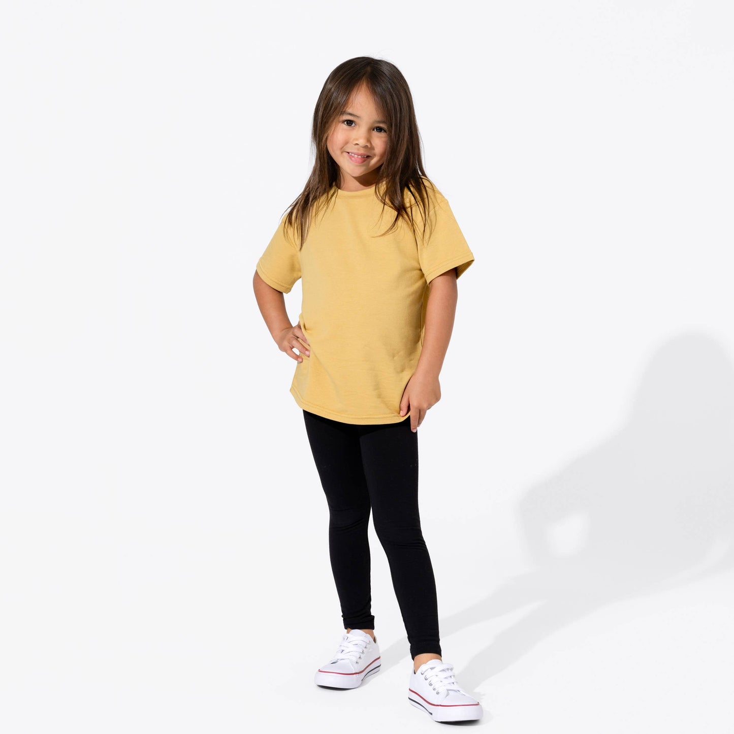 Latte Bamboo Terry Daywear Kids T-Shirt