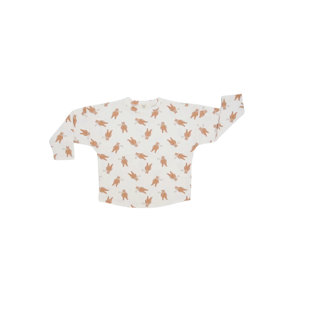 Bear-y Cute Long Sleeve Tee  | Gender-Neutral