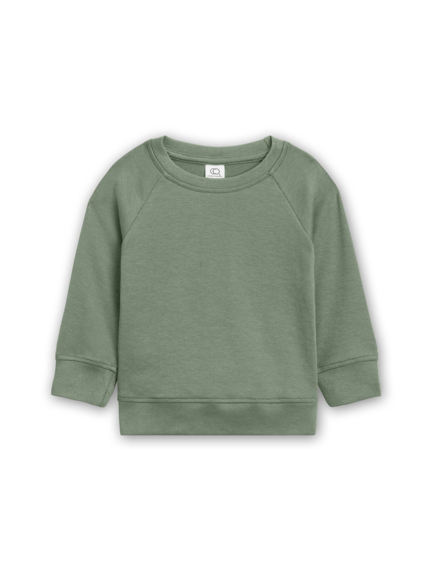 Organic Baby and Kids Portland Pullover - Thyme