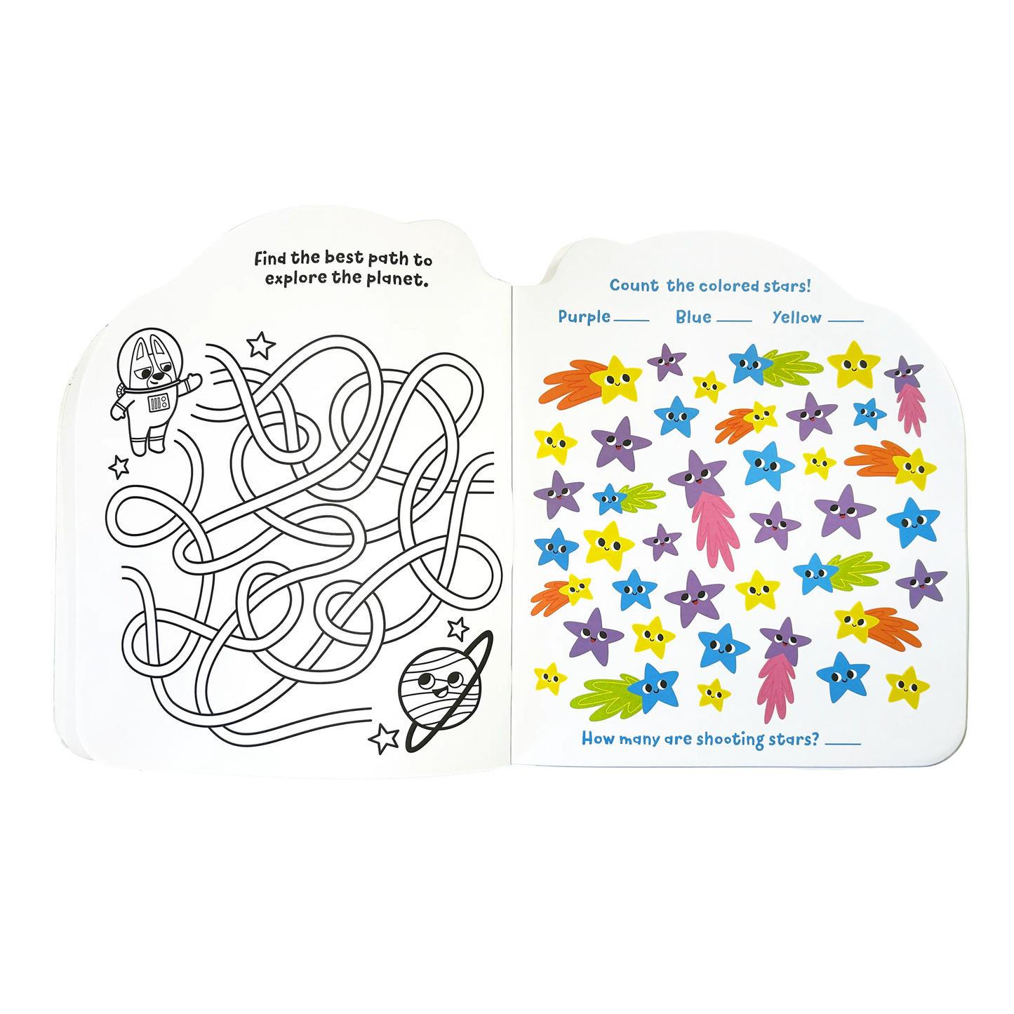 Playful Pages Activity Book -Pets in Space!
