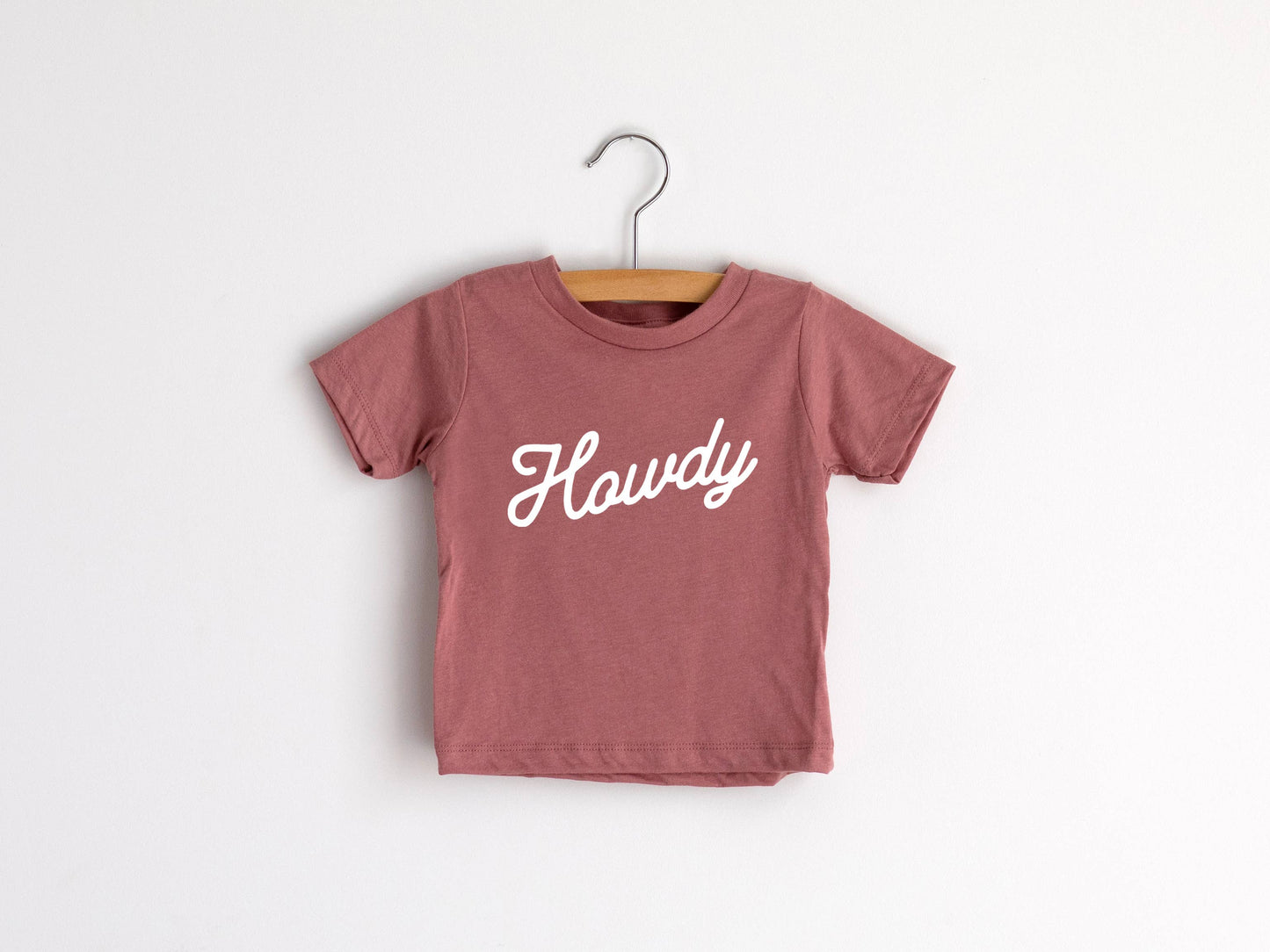 Howdy Script Baby & Kids Tri-Blend Tee