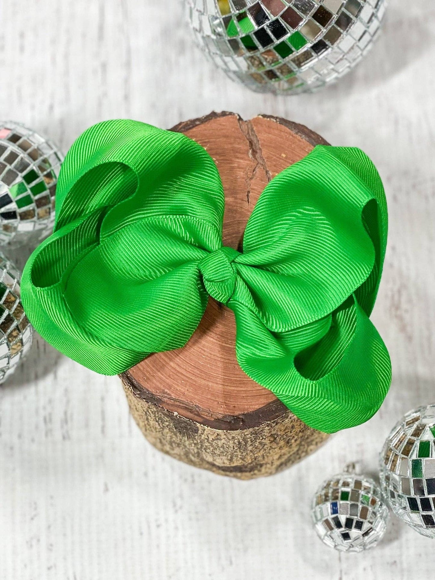 Classic Grosgrain Hair Bow - Alligator Clip - 4.5"