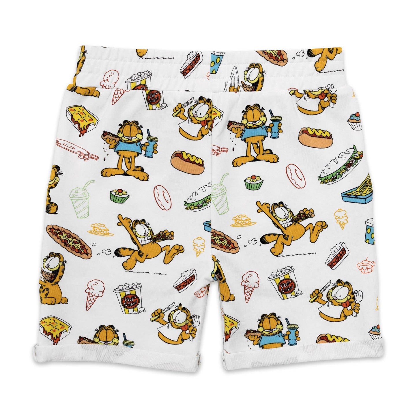 Garfield: Snack Attack Bamboo Terry Kids Daywear Shorts
