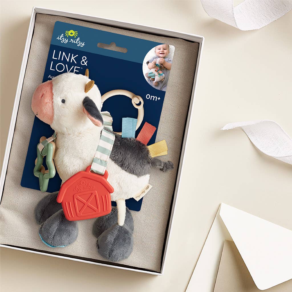 *NEW* Cow Itzy Friends Link & Love™ Activity Plush